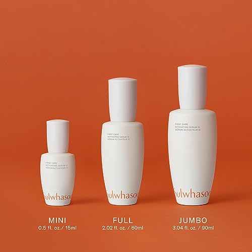 Sulwhasoo First Care Activating Serum - Skin Barrier Strengthening Anti-Aging Face Serum, Visibly Plumps & Hydrates, Reduces Visible Fine Line & Wrinkles, Vitamin C, Korean Skincare