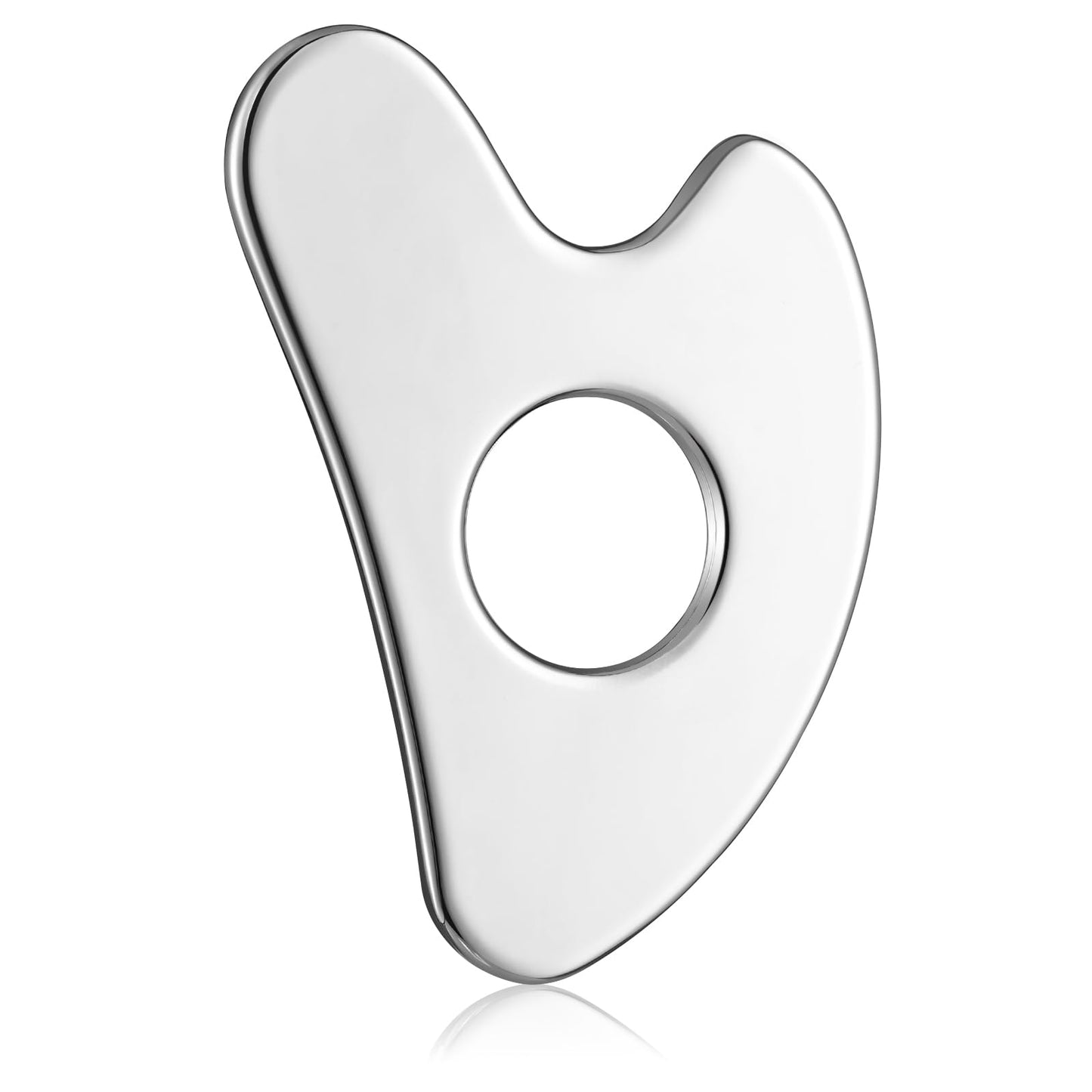 rosenice Gua Sha Facial Tools Guasha Tool Gua Sha Jade Stone Manual Massage Sticks for Jawline Sculpting and Puffiness Reducing for Face Body Relieve Muscle Tensions Reduce Festive Gifts