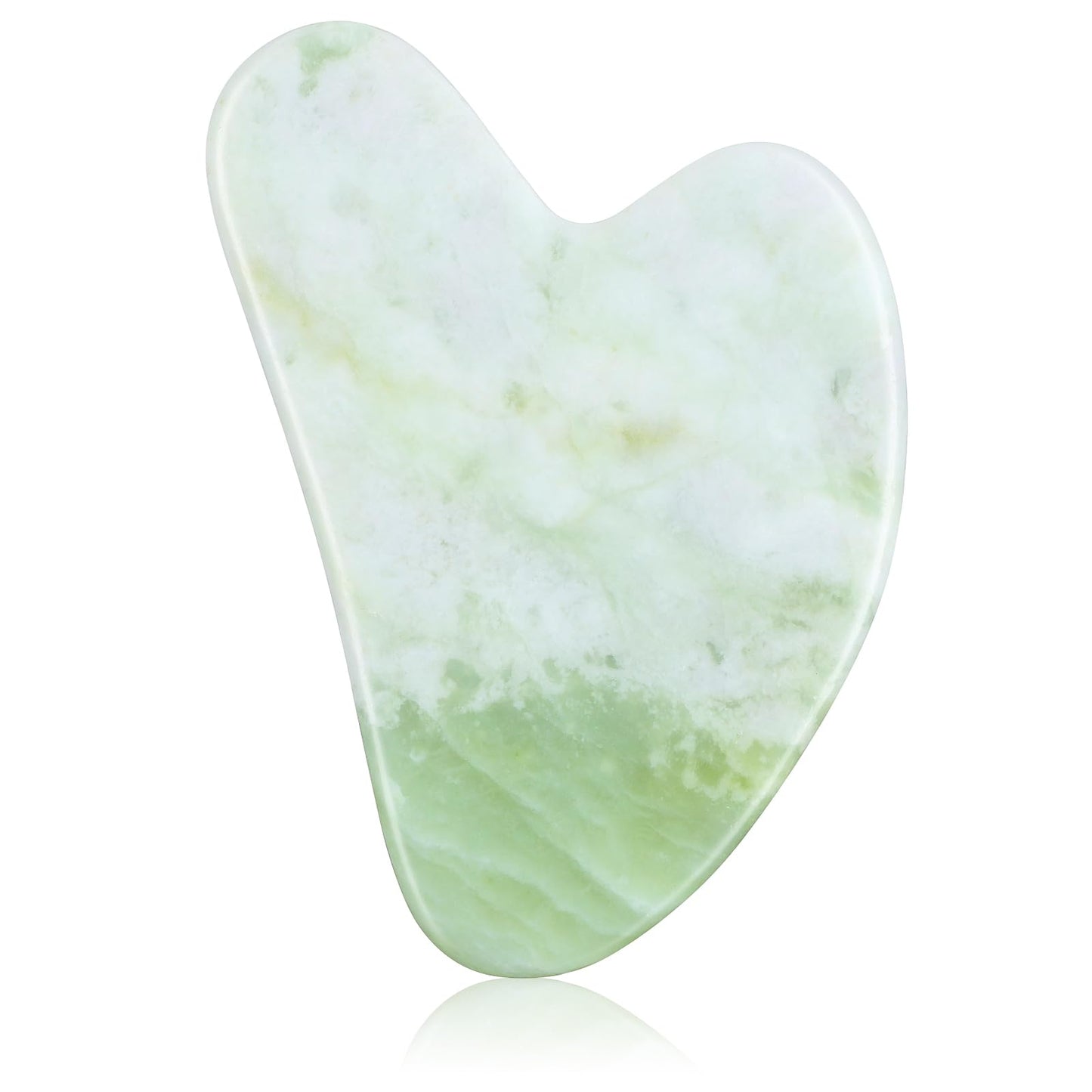rosenice Gua Sha Facial Tools Guasha Tool Gua Sha Jade Stone Manual Massage Sticks for Jawline Sculpting and Puffiness Reducing for Face Body Relieve Muscle Tensions Reduce Festive Gifts
