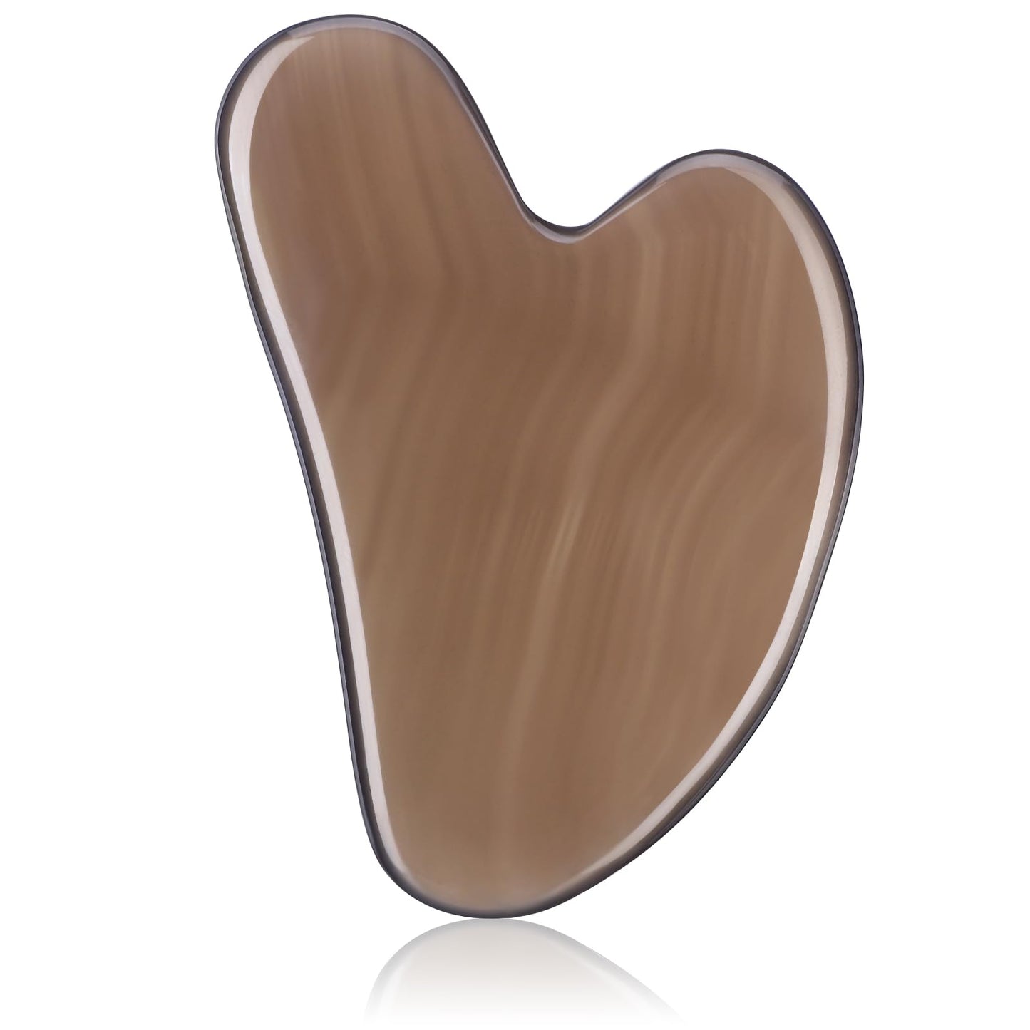 rosenice Gua Sha Facial Tools Guasha Tool Gua Sha Jade Stone Manual Massage Sticks for Jawline Sculpting and Puffiness Reducing for Face Body Relieve Muscle Tensions Reduce Festive Gifts