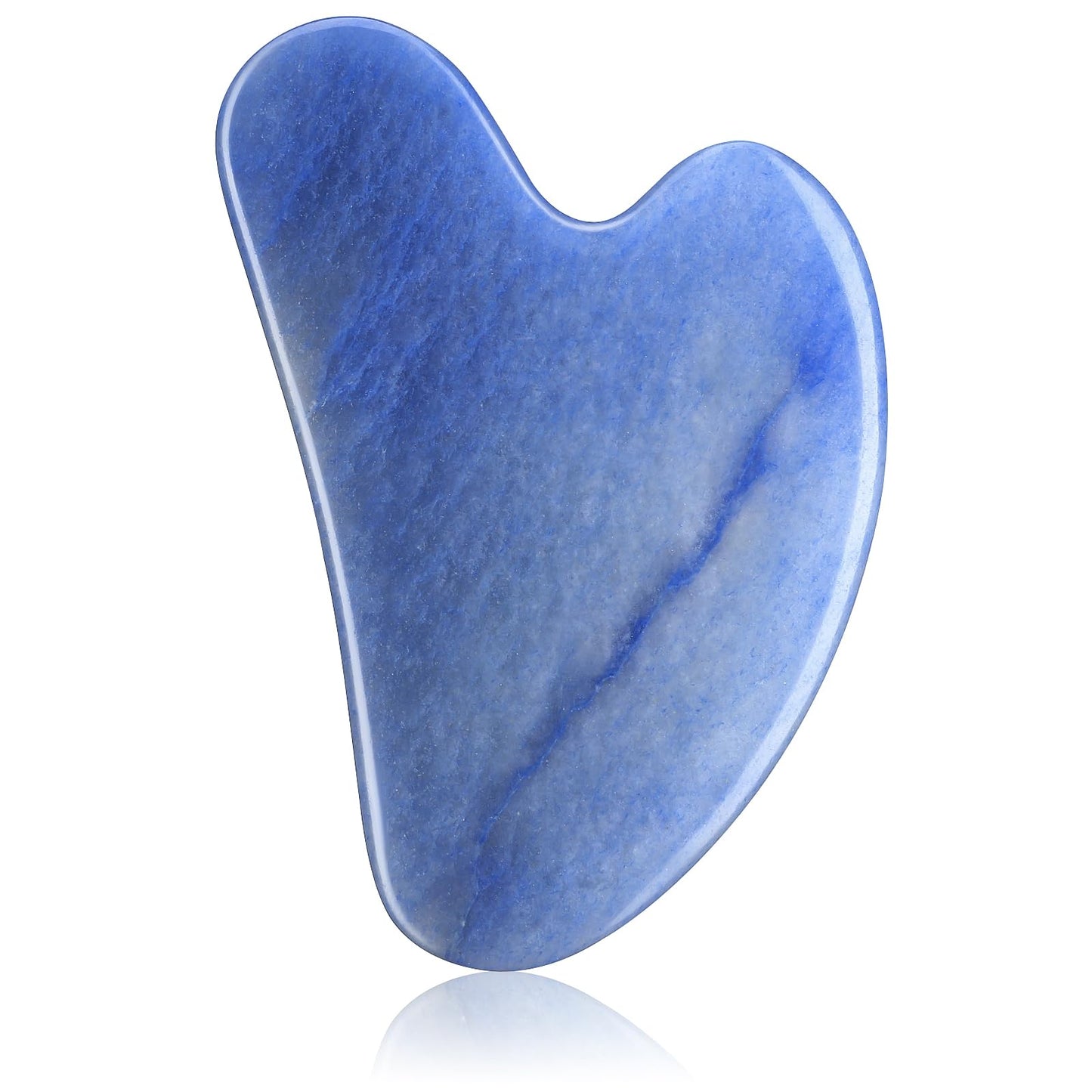 rosenice Gua Sha Facial Tools Guasha Tool Gua Sha Jade Stone Manual Massage Sticks for Jawline Sculpting and Puffiness Reducing for Face Body Relieve Muscle Tensions Reduce Festive Gifts