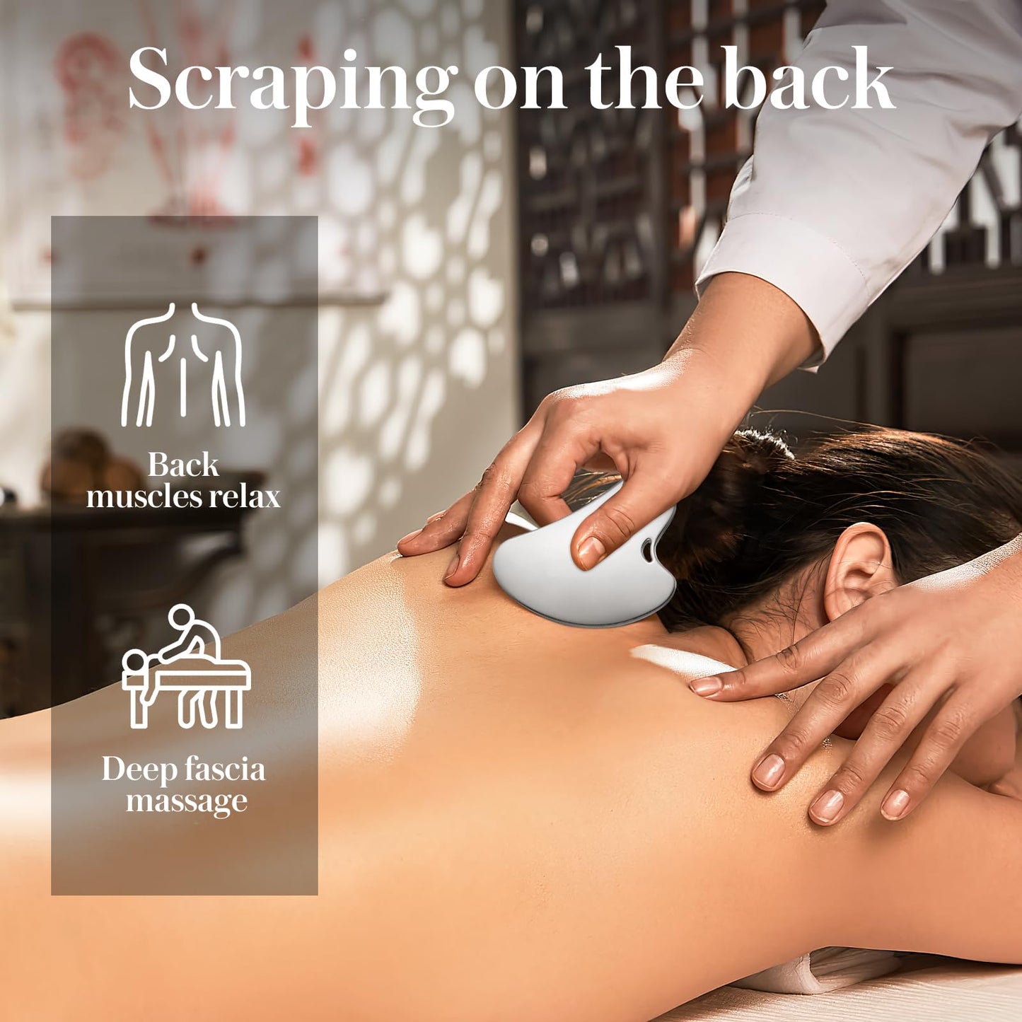rosenice Gua Sha Facial Tools Guasha Tool Gua Sha Jade Stone Manual Massage Sticks for Jawline Sculpting and Puffiness Reducing for Face Body Relieve Muscle Tensions Reduce Festive Gifts