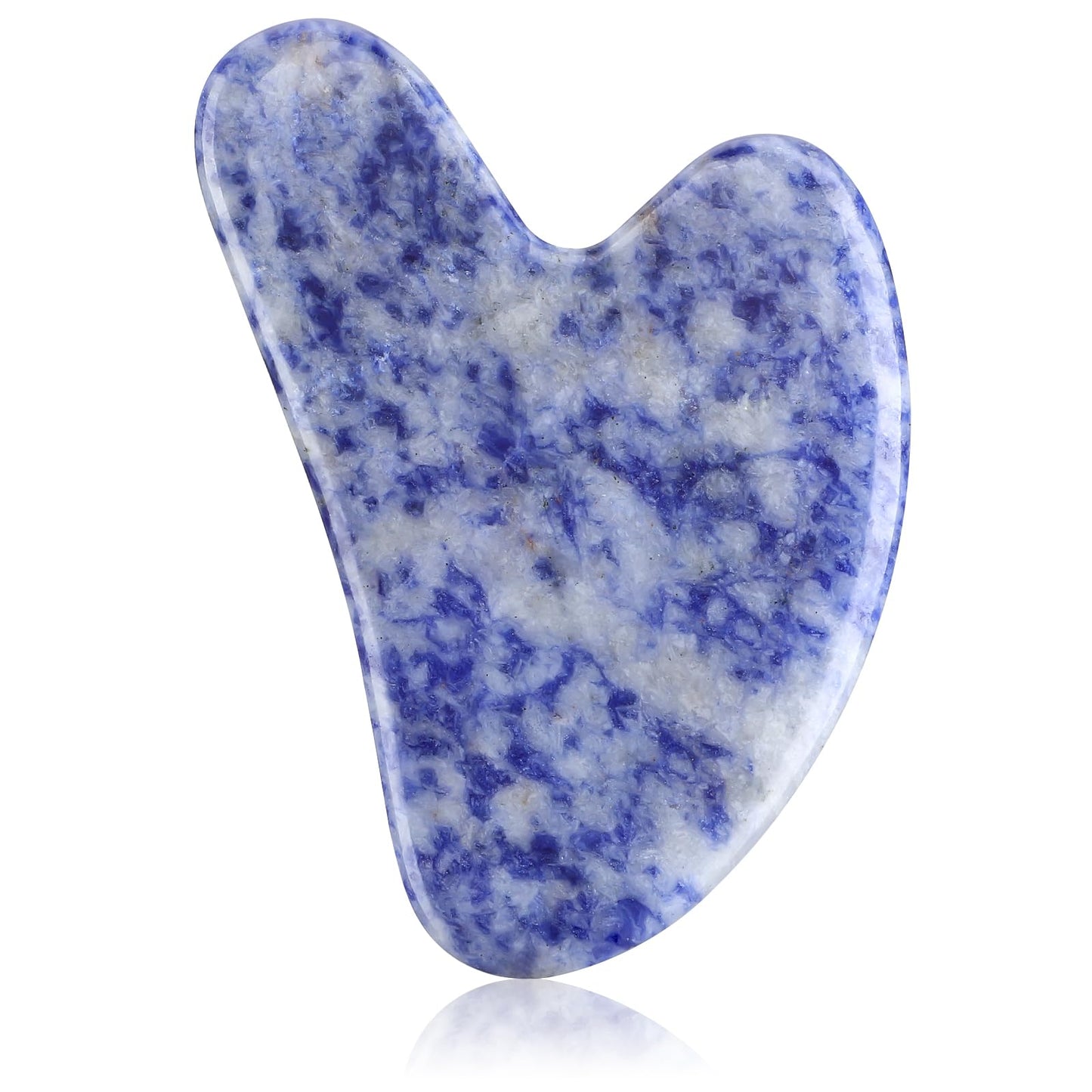 rosenice Gua Sha Facial Tools Guasha Tool Gua Sha Jade Stone Manual Massage Sticks for Jawline Sculpting and Puffiness Reducing for Face Body Relieve Muscle Tensions Reduce Festive Gifts