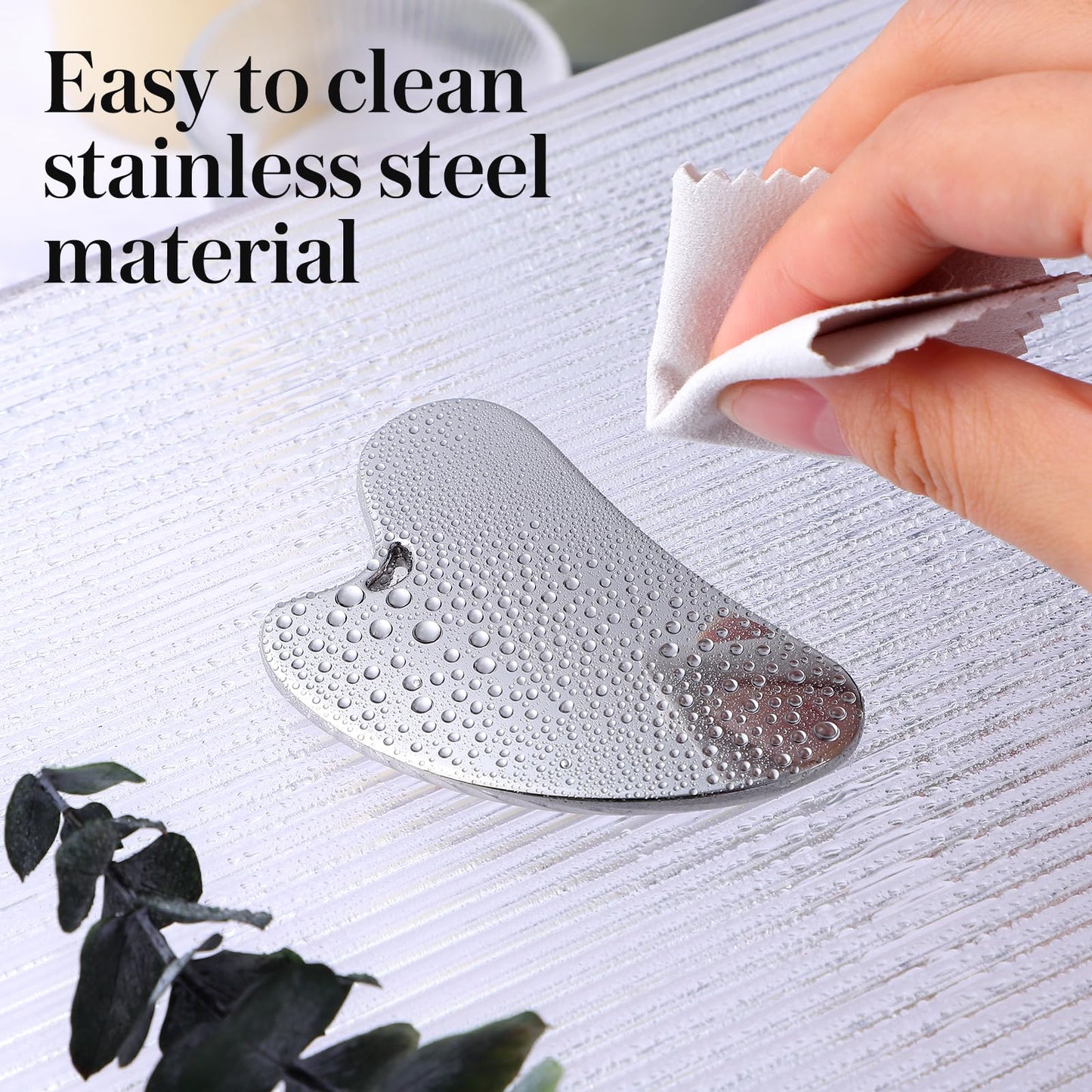 rosenice Gua Sha Facial Tools Guasha Tool Gua Sha Jade Stone Manual Massage Sticks for Jawline Sculpting and Puffiness Reducing for Face Body Relieve Muscle Tensions Reduce Festive Gifts